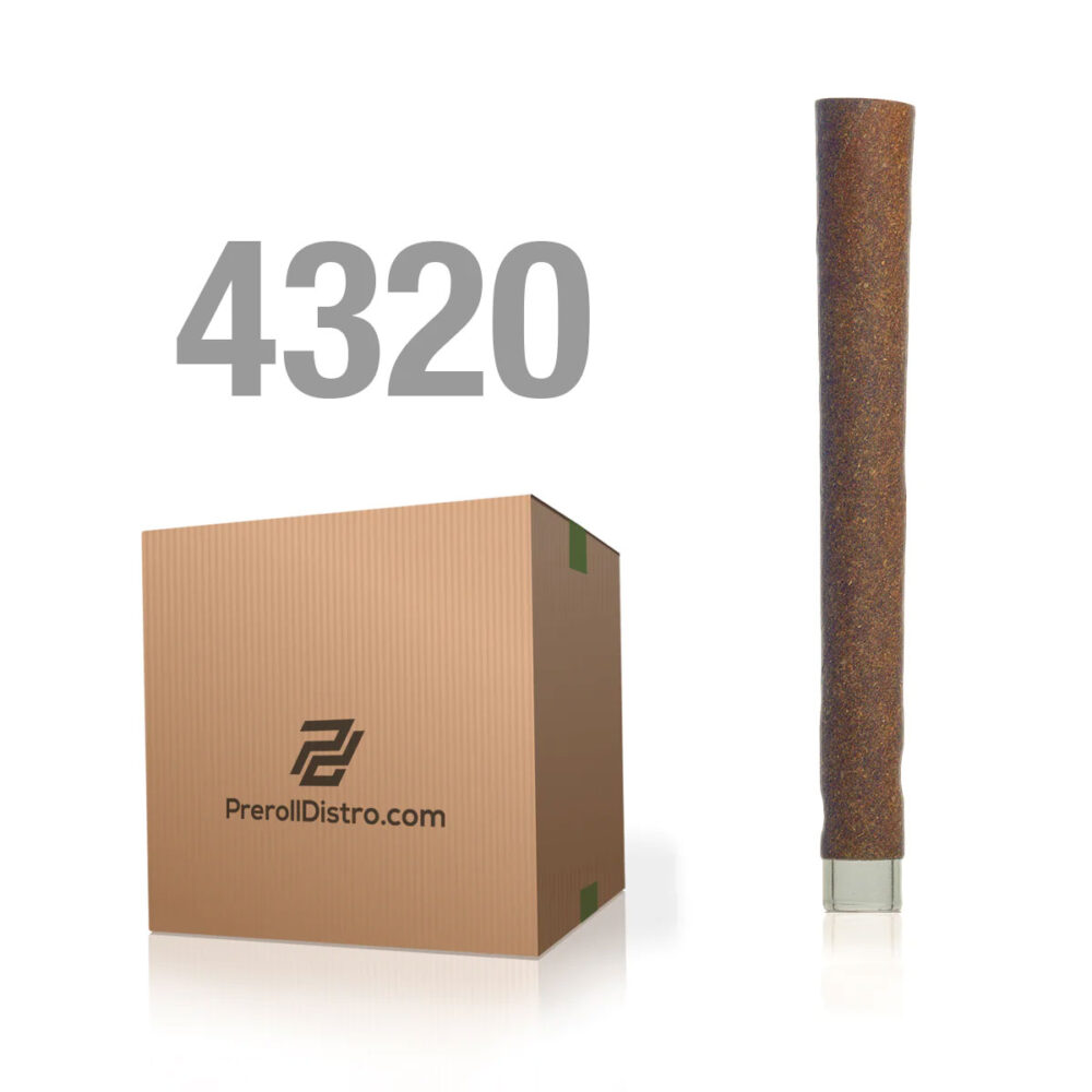 Master Case 4320ct - 1.5g Hemp Blunt with Glass Filter Tip