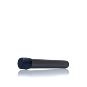 Master Case - Chubby Gorilla Aviator Tubes - 120mm - Black (Smoke) with Black CRC/TE Cap - 500ct