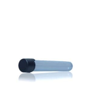 MasterCase - Chubby Gorilla Aviator Tubes - 120mm - Clear with Black CRC/TE Cap - 500ct