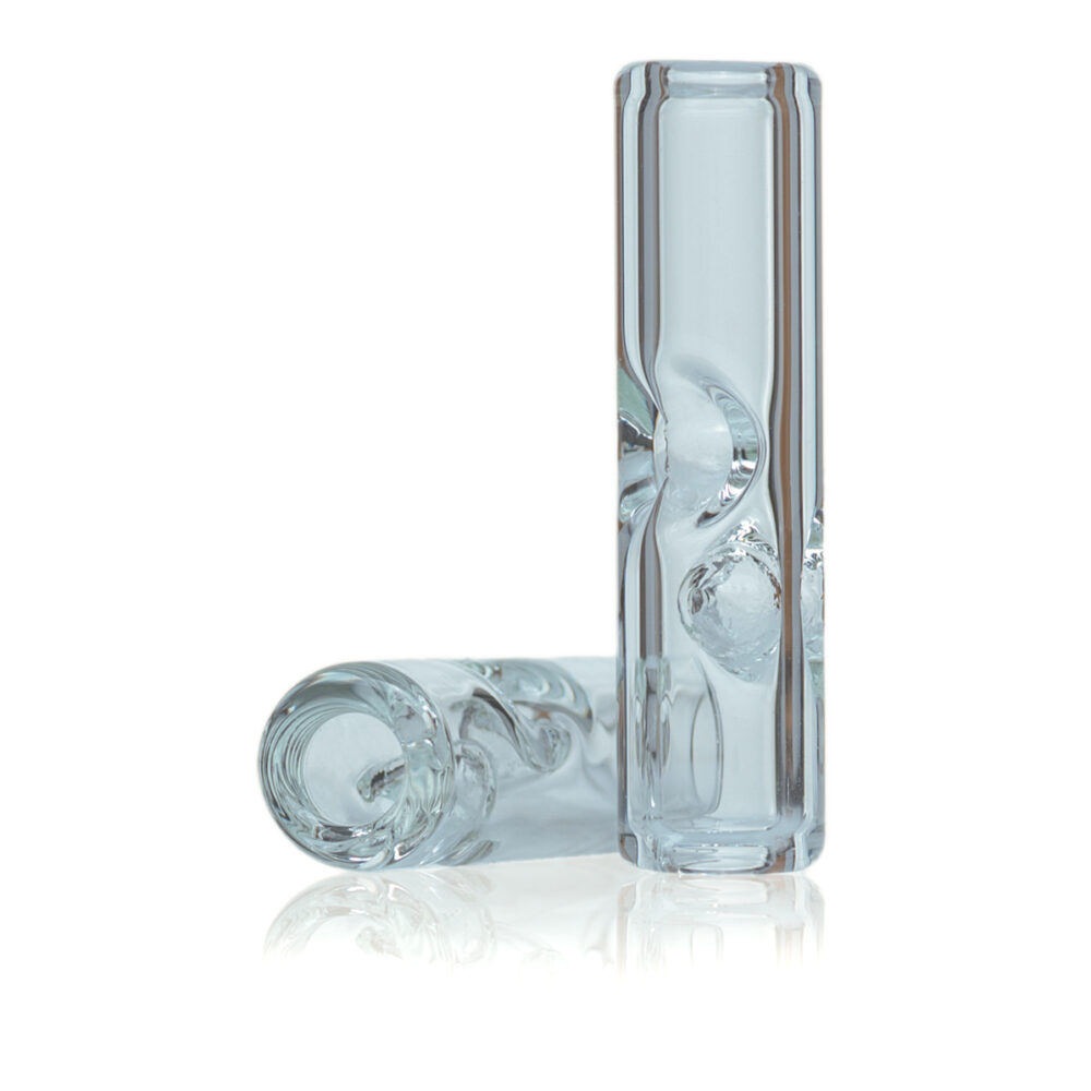 Reusable glass filter tip for joints – clear, smooth draw accessory
