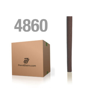 Master Case - 1g Hemp Blunt with Glass Filter Tip - Conical - Fully Flushed - 8mmx100mm - 4,860ct