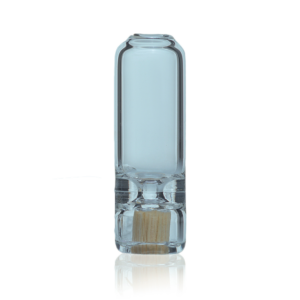 10mm Glass Bullet with Corn Husk Filter Tip - 10mmx30mm