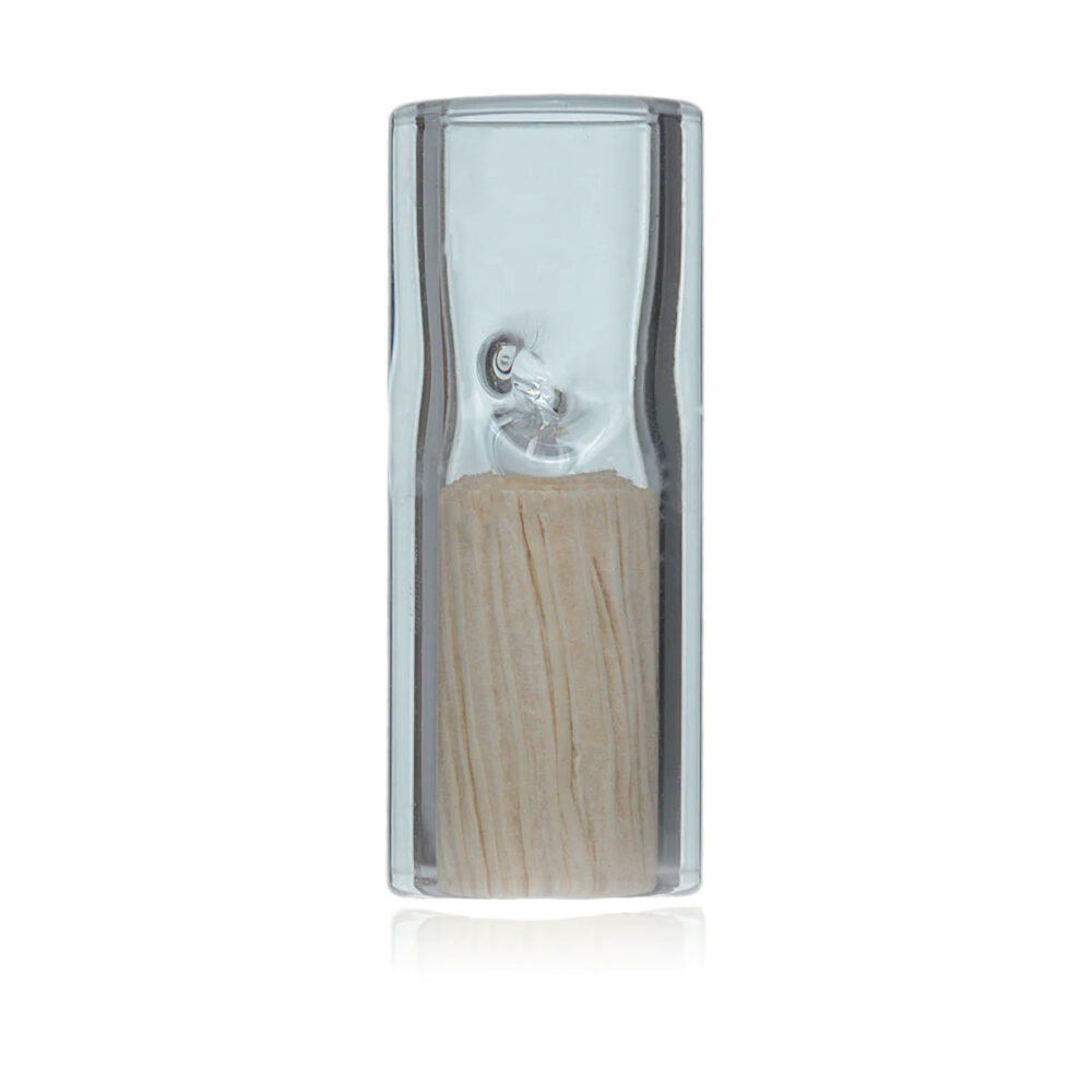 12mm Glass with Corn Filter Tip - 2 Poke - 12mmx30mm