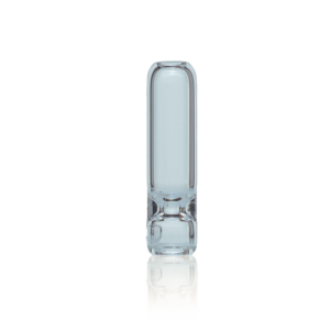 8mm Glass Bullet Filter Tip - Hourglass restrictor - 8mmx30mm
