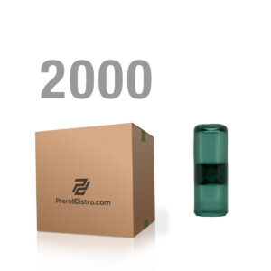 Master Case – 12mm Lake Green Hourglass Bullet Filter Tip