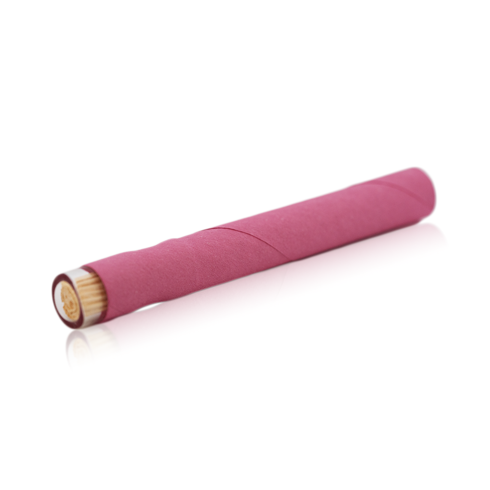 Rose Wrap Blunt with Glass and Corn Husk Filter