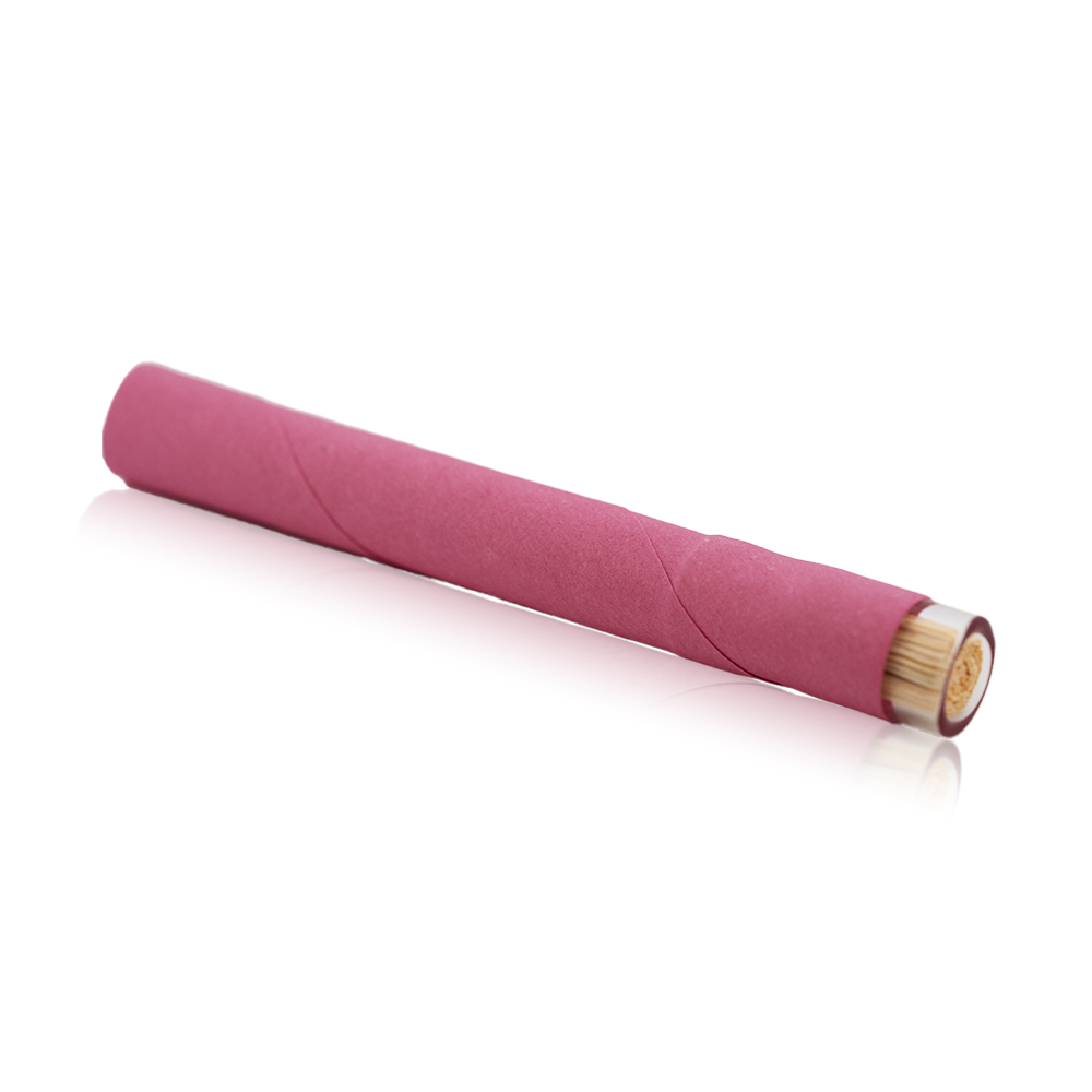 Rose Wrap Blunt with Glass and Corn Husk Filter