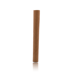 Hemp Blunt Fully Flush Conical with Glass Tube and Paper Crutch - 10mm x 100mm