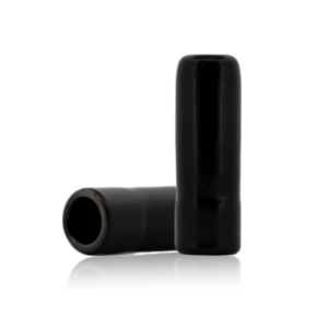Black Glass Bullet Filter Tip 10mmx30mm