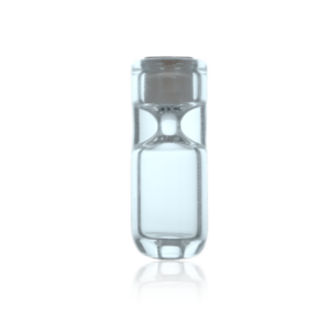 Glass Bullet with Paper Crutch Filter Tip - 12mm x 30mm