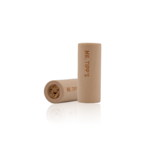 2g Unbleached Paper Tube with Bamboo & Corn Husk Filter Tip 12mmx110mm