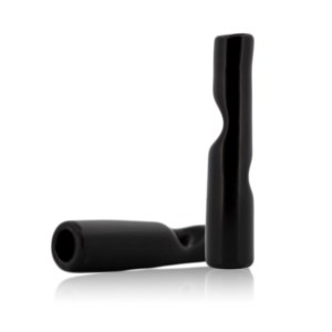 Black Conical Glass Tip 6x38mm - 2 Pokes