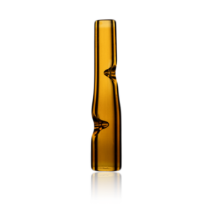 6mm Orange Conical Glass Filter Tip - 6mmx38mm - 2 Pokes