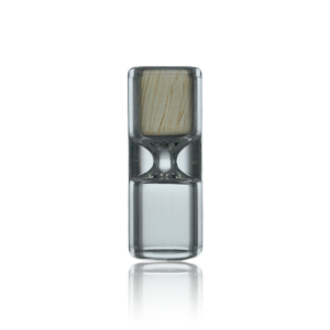 10mm Glass Filter Tip with Corn Husk - Hourglass - 10mmx26mm