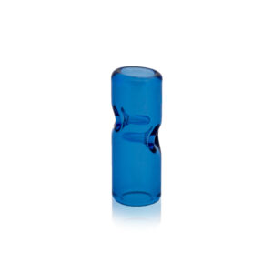 12mm Blue Glass Filter Tip - 2 Poke - 12mmx30mm