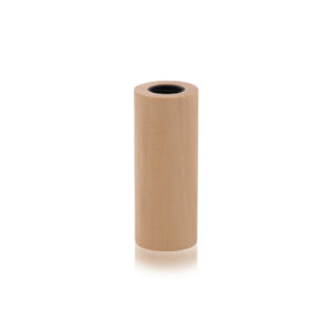 12mm Wood Tube and Black Paper Crutch Filter Tip - 12mmx30mm