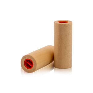 Wood and Paper Crutch Tip