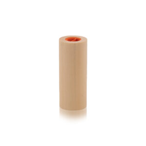 12mm Wood Tube and Orange Paper Crutch Filter Tip - 12mmx30mm