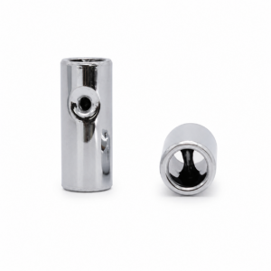 Chrome Glass Filter Tip - 2 Poke - 12mmx30mm