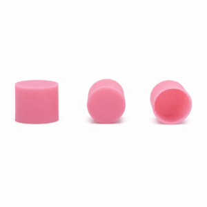 12mm Pink Silicone Cap