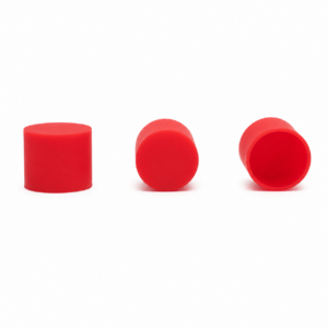 12mm Red Silicone Cap
