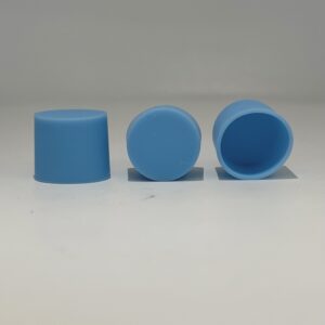 12mm Baby Blue Silicone Cap