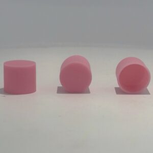 12mm Pink Silicone Cap