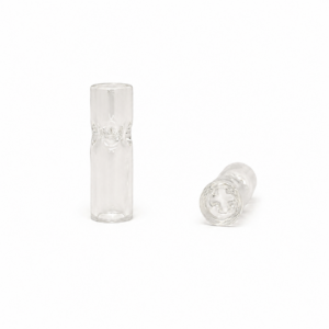 10mm Glass Filter Tip - 4 Poke - 10mmx30mm