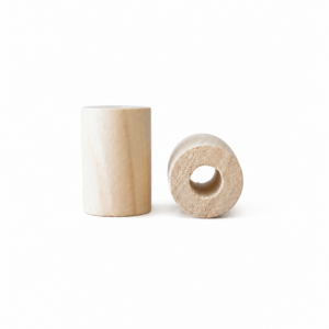 18mm Wood Tube Filter Tip - 18mmx24mm