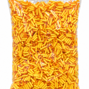 Bulk Bag - 6mm Yellow Paper Crutch Filter Tip - 6mmx20mm - 1,000ct